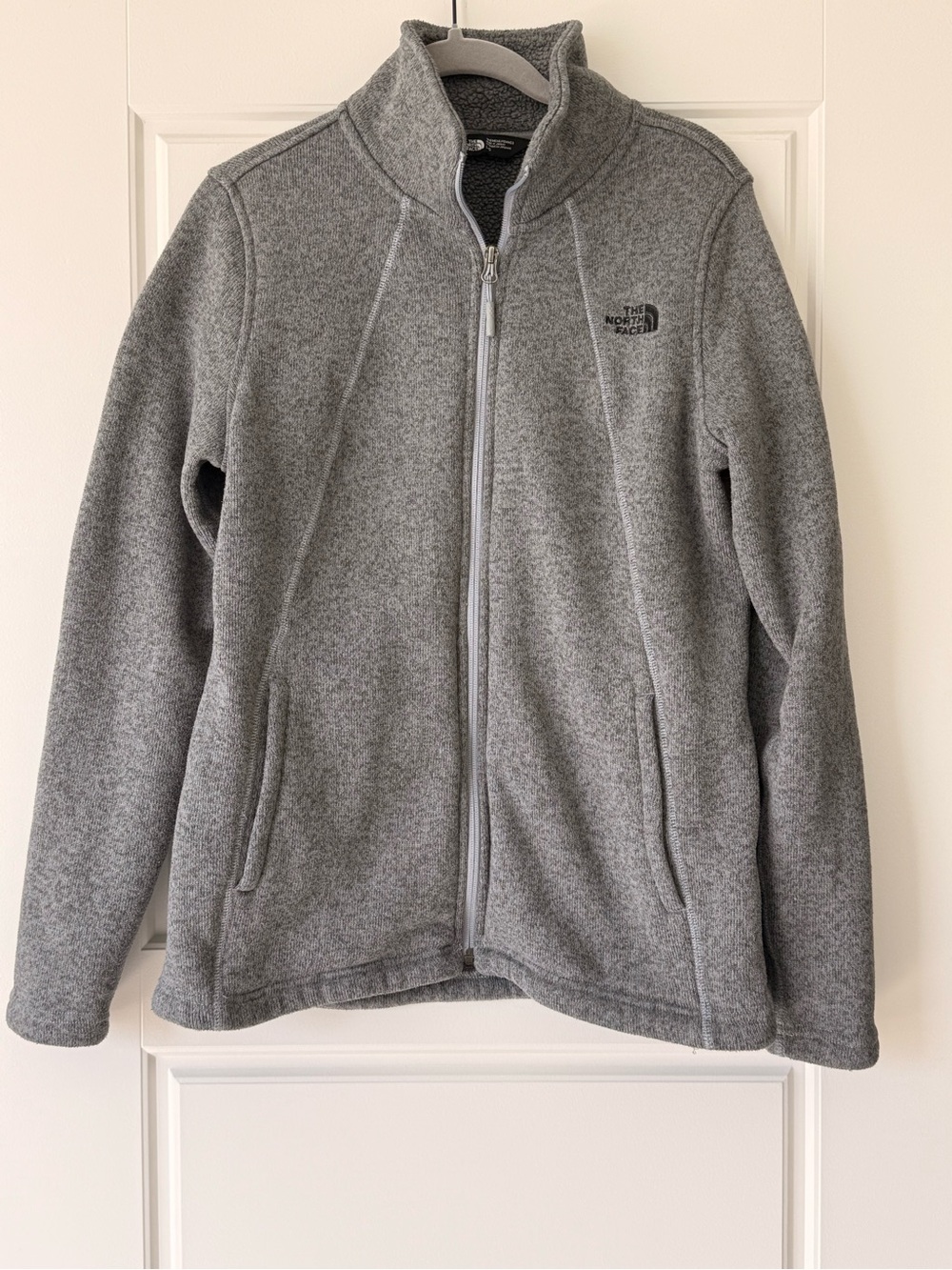 The North Face Gray Full-Zip Sweater Fleece Jacket - Park City